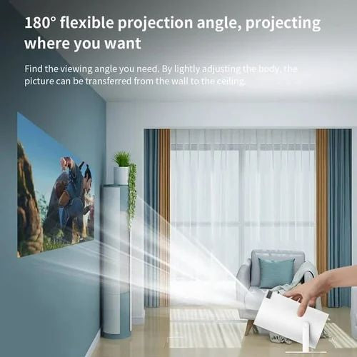 mini round projector