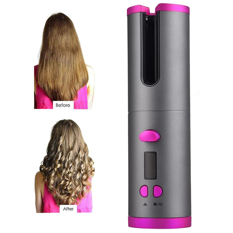 digital hair curler
